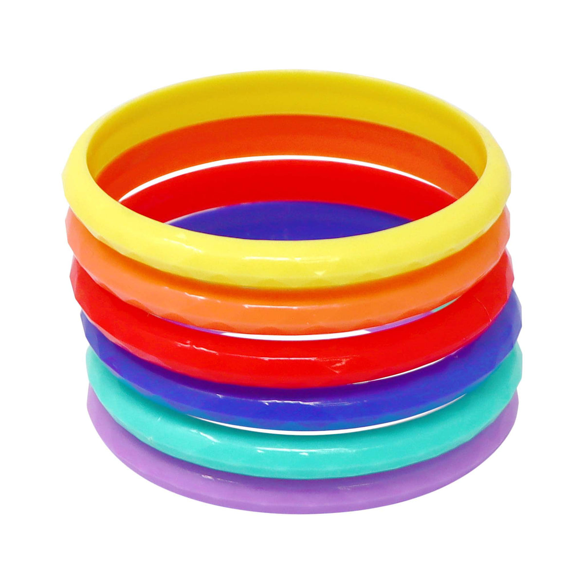 Rainbow Bangle Pink Dawn Small