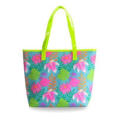 Tropical Tango Beach Bag-Blue - shop.pinkpoppy-usa.com
