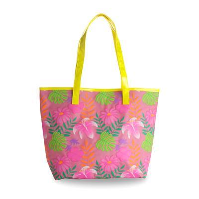 Tropical Tango Beach Bag-Pink - shop.pinkpoppy-usa.com