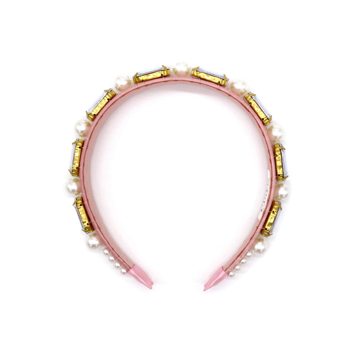 Claris Fashion Jewelled Headband – Pink Poppy