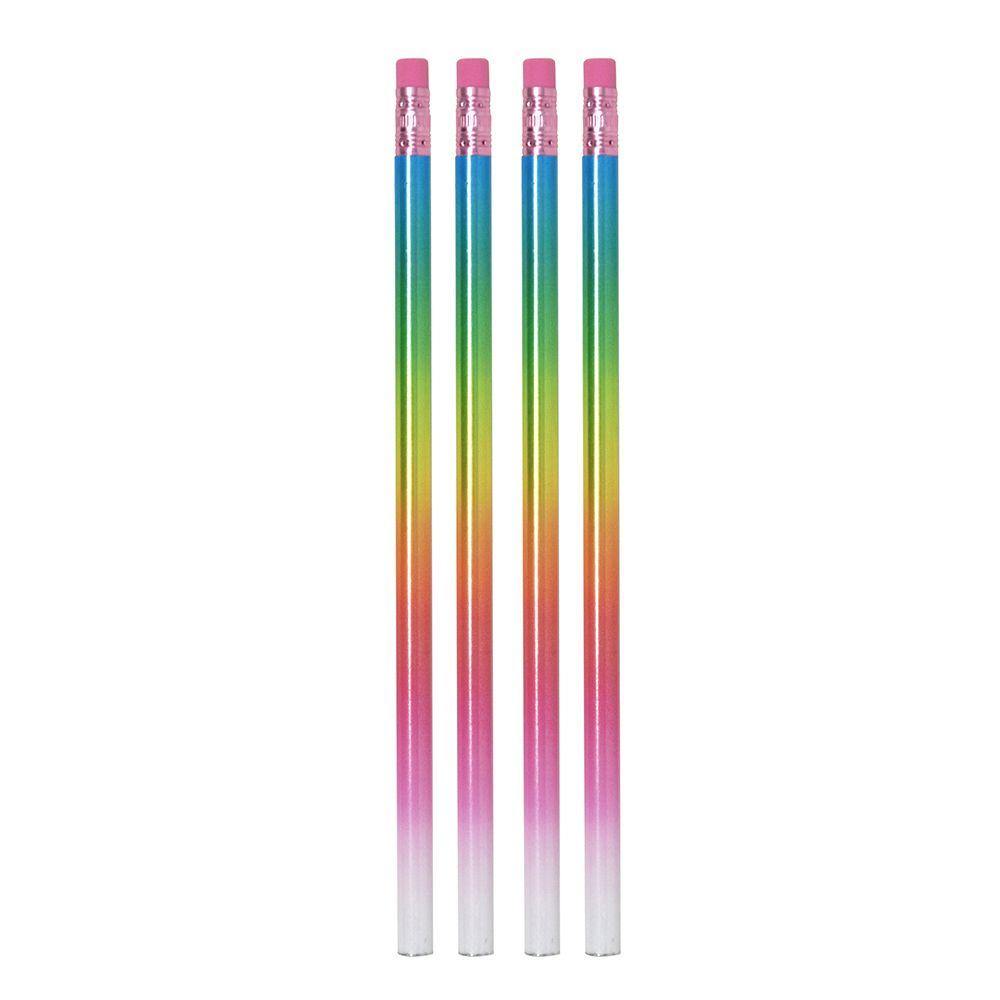 Rainbow Scented Pencils 4 Pack - shop.pinkpoppy-usa.com