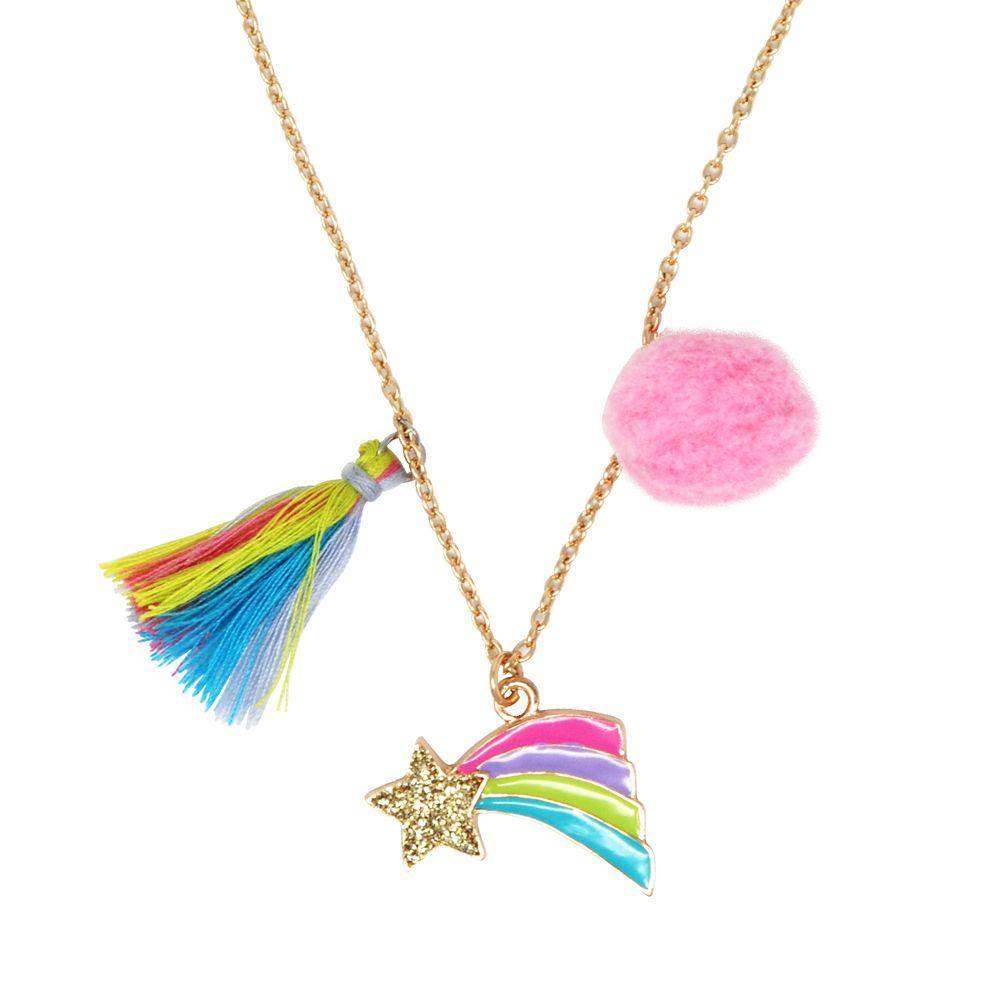 Rainbow Starburst Necklace - shop.pinkpoppy-usa.com