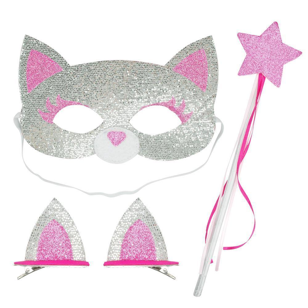 Dress Up Play Set-Silver Cat - shop.pinkpoppy-usa.com
