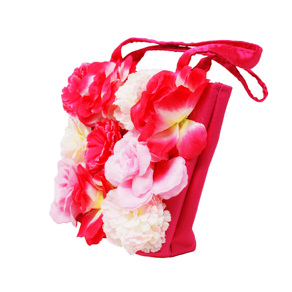 Secret Garden Blossom Handbag-Hot Pink - shop.pinkpoppy-usa.com
