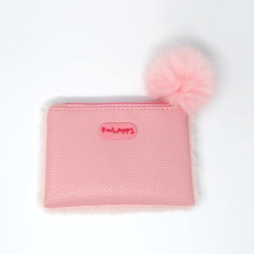 Bunny Kisses Coin Purse-Pale Pink - shop.pinkpoppy-usa.com