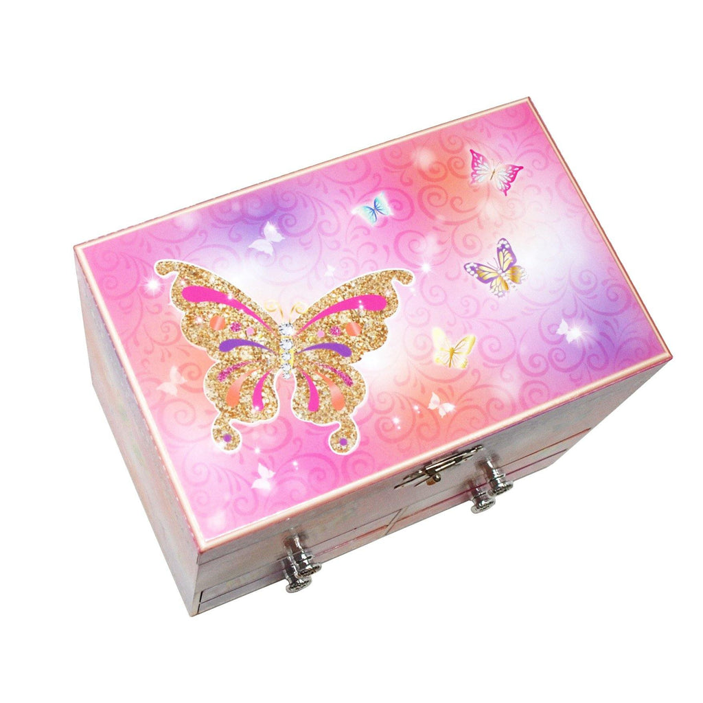 Butterfly Skies Medium Music Box (Pack of 2) - shop.pinkpoppy-usa.com