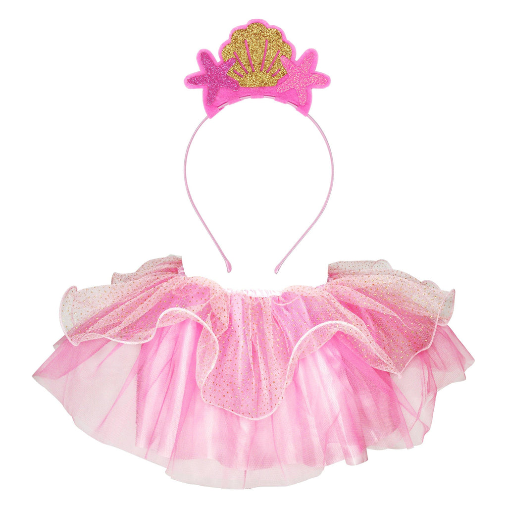 Mer-Mazing Tutu & Headband Set-Pale Pink - shop.pinkpoppy-usa.com