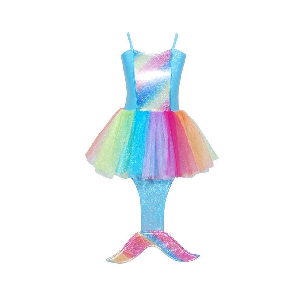 Rainbow Mermaid Dress - shop.pinkpoppy-usa.com