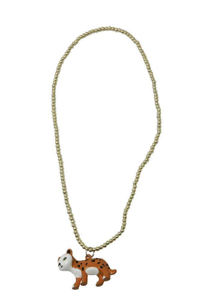 Leopard Ball Chain Necklace - shop.pinkpoppy-usa.com