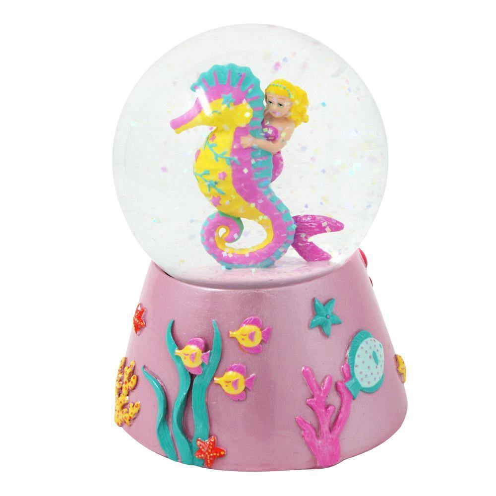 Wish Upon A Starfish Musical Snow Globe - shop.pinkpoppy-usa.com