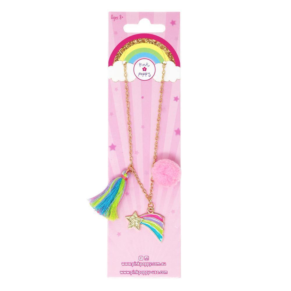 Rainbow Starburst Necklace - shop.pinkpoppy-usa.com