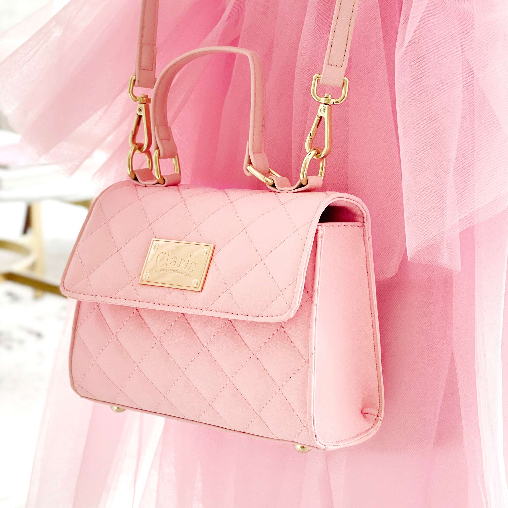 Pink hand bag Clearance